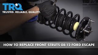 How to Replace Front Struts 08-12 Ford Escape
