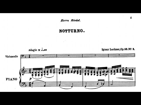 Ignaz Lachner: Notturno, Op. 83/2 (1877)