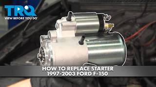 How to Replace Starter 1997-2003 Ford F-150