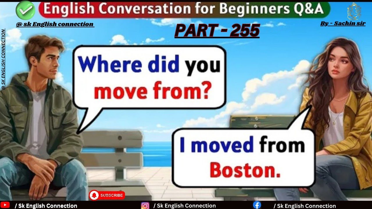 PART - 255 / Best English conversation problem solutions / English very interesting conversation ।।