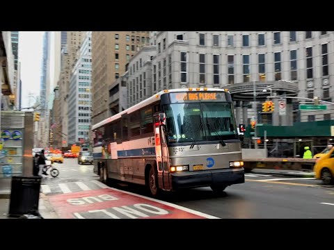 MTA Bus 2006 MCI D4500CL 3243 @ 57 Street-Lexington Avenue