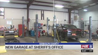 Randolph County Sheriff's Office maintenance garage opens