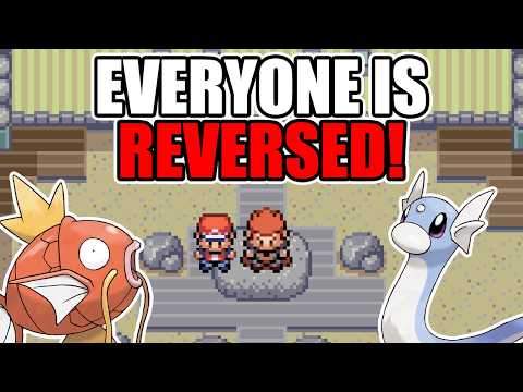 I Modded Pokémon Fire Red to Make it REVERSED