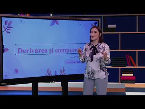TeleŞcoala: Limba şi literatura română clasa a VIII-a – Derivarea şi compunerea (@TVR2)