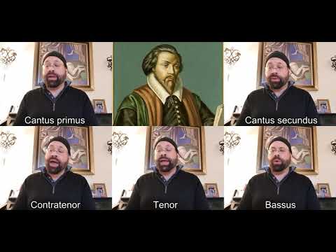 William Byrd - Viri Galilaei (Virtual Choir)