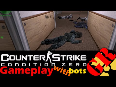 Counter-Strike: Condition Zero gameplay with Hard bots - Office - Counter-Terrorist