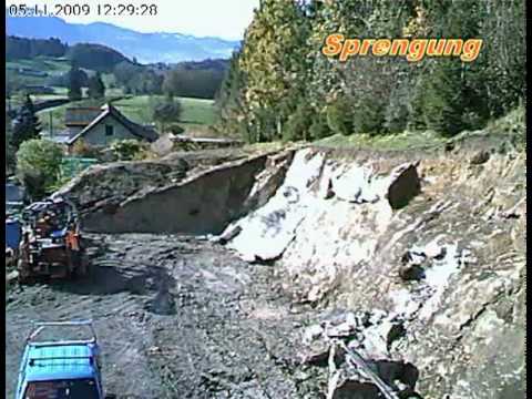 Sprengung vom 05.11.2009