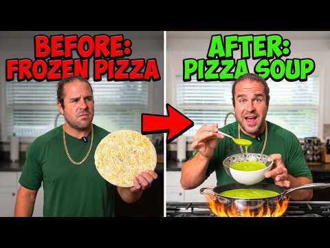 You Won't Believe This Frozen Pizza Soup Hack