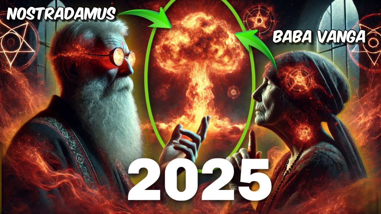 NOSTRADAMUS e BABA VANGA fizeram a exata mesma PROFECIA catastrófica para 2025: UMA IMENSA GUERRA