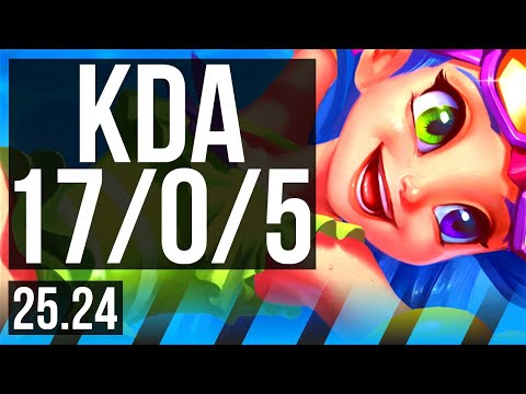 ZOE vs YONE (MID) | Perfect KDA: 17/0/5 | EUW Diamond | 25.24