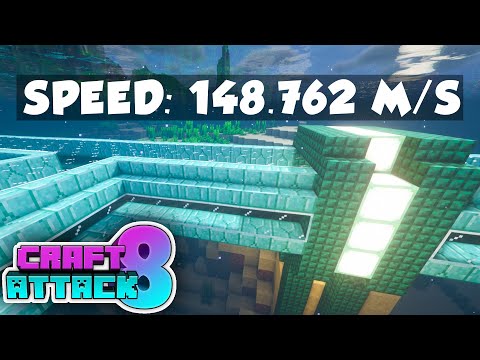 XXL 150 Blöcke/Sek Unterwasser Netzwerk in CraftAttack 8 - #6