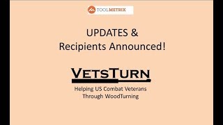 VetsTurn Update: Recipients Announced for Veteran Woodturning Program