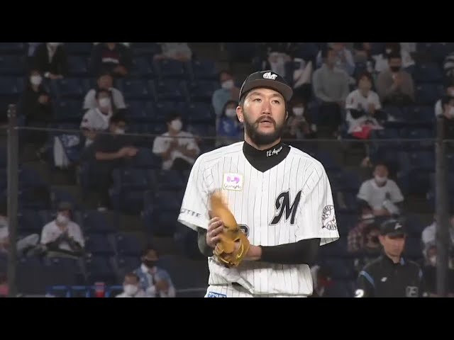 【7回表】マリーンズ・石川 7回3失点の投球で先発の役目を果たす‼ 2020/10/6 M-B