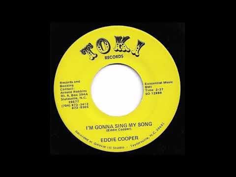 Eddie Cooper - I'm Gonna Sing My Song