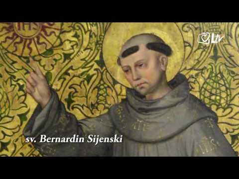 Katolički kalendar 20.5.2016. - Sveti Bernardin Sijenski