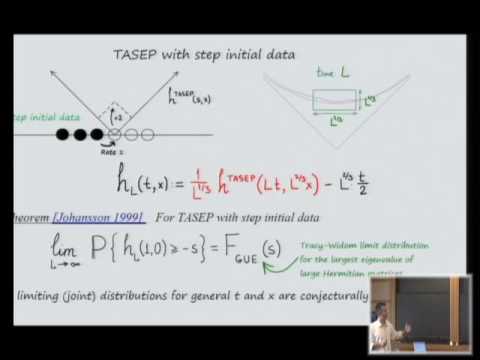 Integrable Stochastic Particle Systems and Macdonald Processes - Alexei Borodin
