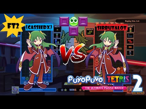 Fusion League, SirButALot VS (cassieDX) 5th game, Puyo Puyo Tetris 2
