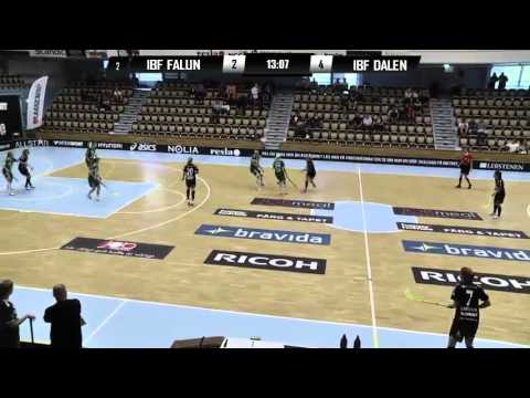 IBF Falun- IBK Dalen (Dam elit Final) Umeå Scandic Cup 2013 high