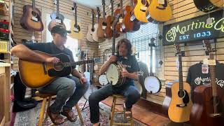 Guitar House Workshop, Deering Sierra and Martin DSS17 Whiskey Sunburst