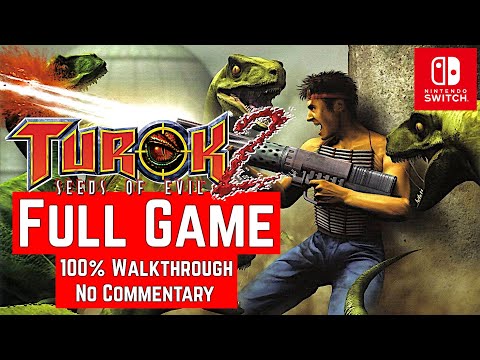 Turok 2 Remastered [Switch] | Gameplay Walkthrough | [FULL GAME] 100% | No Commentary