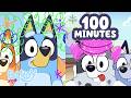 Faceytalk Fun 🩷 FULL EPISODE OVER 1 HOUR Bluey Compilation Bluey