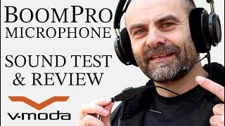 Video thumbnail for V-moda BoomPro Microphone (Sound Test & Review) by Hoopy3D