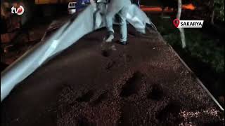 Fındıkla Kamufle Edilen Tırdan 30 Milyonluk Kaçak Makaron Çıktı 4 Gözaltı