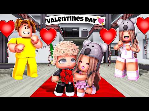 BABY ANGEL Valentine's School Dance With Her CRUSH..(Brookhaven)