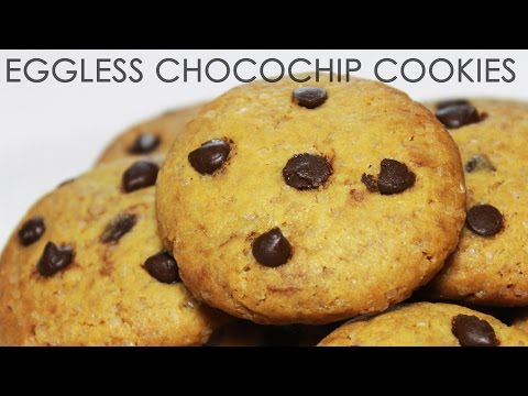 Eggless Chocochip Cookies | Easy & Chewy Chocolate Cookies Recipe | Kanak's Kitchen