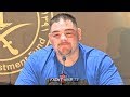 ANDY RUIZ TELLS DAD & TEAM IM SORRY AFTER JOSHUA LOSS "I SHOULD'VE LISTENED TO THEM"