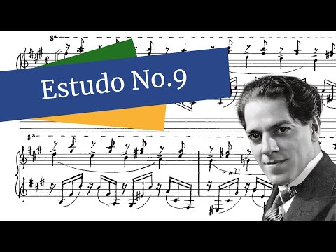 Villa-Lobos/Brandão - Estudo No.9 (Lucia Barrenechea, piano) (1ª gravação mundial)