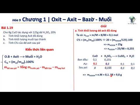 ✔ Hóa9| Tính nhanh Dạng toán dư - Phương trình ba dòng