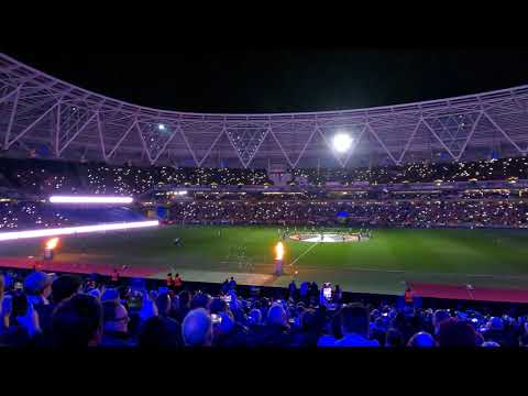 West Ham vs Sevilla FC Build Up - Amazing Atmosphere in the London Stadium for the Europa League!