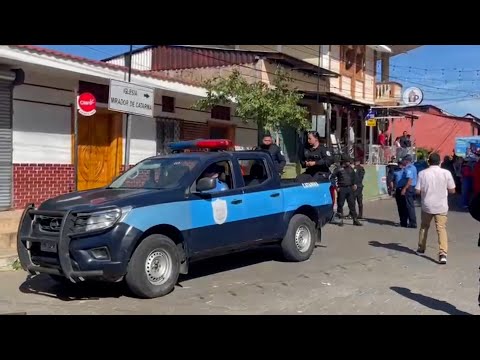 Policía Nacional continúa fortaleciendo acciones orientadas a la seguridad ciudadana de Masaya