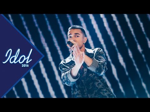 Liam Cacatian Thomassen sjunger Cool me down i Idol 2016 - Idol Sverige (TV4)
