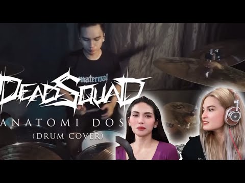 Reaksi Oki Fadhlan drum cover of  Atomica Dosa. 🔥🔥