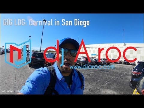 Gig Log: DJ for Carnival Cruise Line in San Diego