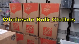 Wholesale Bulk Clothes On Social Media From Storage Units!