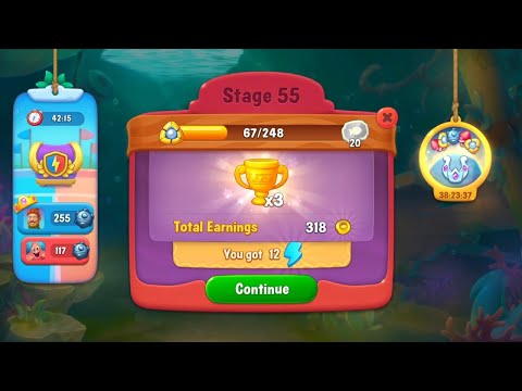 @Fishdom Atlantis Cup Stage 52 - 55