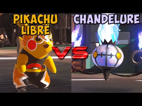 Pokken tournament DX - Pikachu Libre vs Chandelure