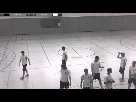 Indoor Deutsche Meisterschaft 1. Liga 2014: Wall City vs Zamperl