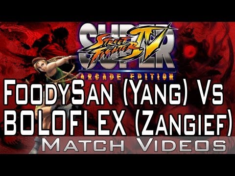 FoodySan (Yang) Vs BOLOFLEX (Zangief) SSF4 AE 2012 Match Video 1080p HD Super Street Fighter 4
