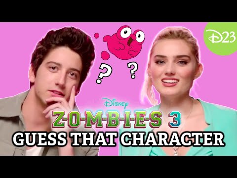 Name the Disney Alien, Wolf, or Zombie with the Cast of ZOMBIES 3