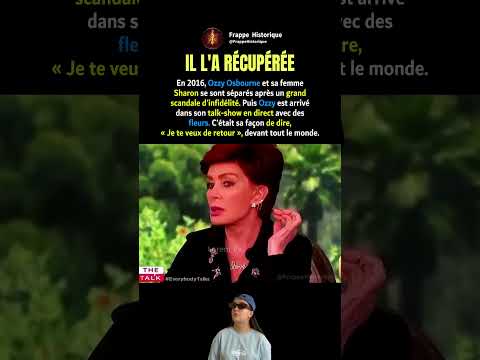 La surprise d'Ozzy pour Sharon en direct #shorts