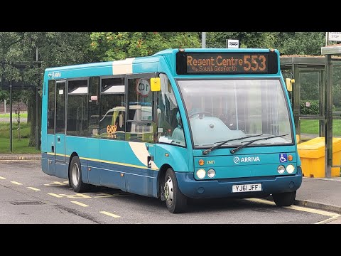 Arriva Northumbria Optare Solo 2601/YJ61 JFF on the 553