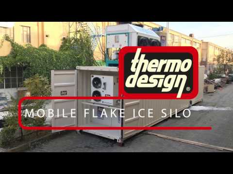 Conteneurisé chambre glace silo Video 18