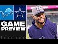 NFL Week 7 Lions at Cowboys Preview: Dak Prescott is BACK | CBS Sports HQ