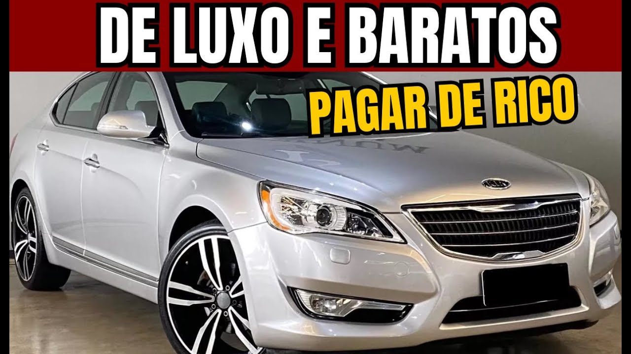 5 CARROS DE LUXO BARATOS PRA PAGAR DE RICO EM 2025