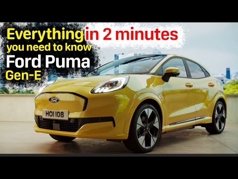 🔥2026 Ford Puma Gen-E: More Than 250 Miles Range! Full Update Breakdown
