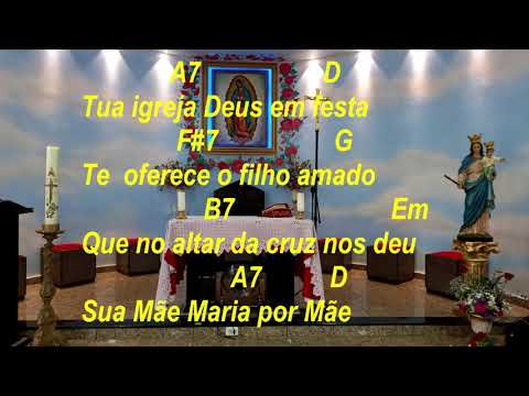 Eis A Virgem Oferente - Irmã Míria T. Kolling